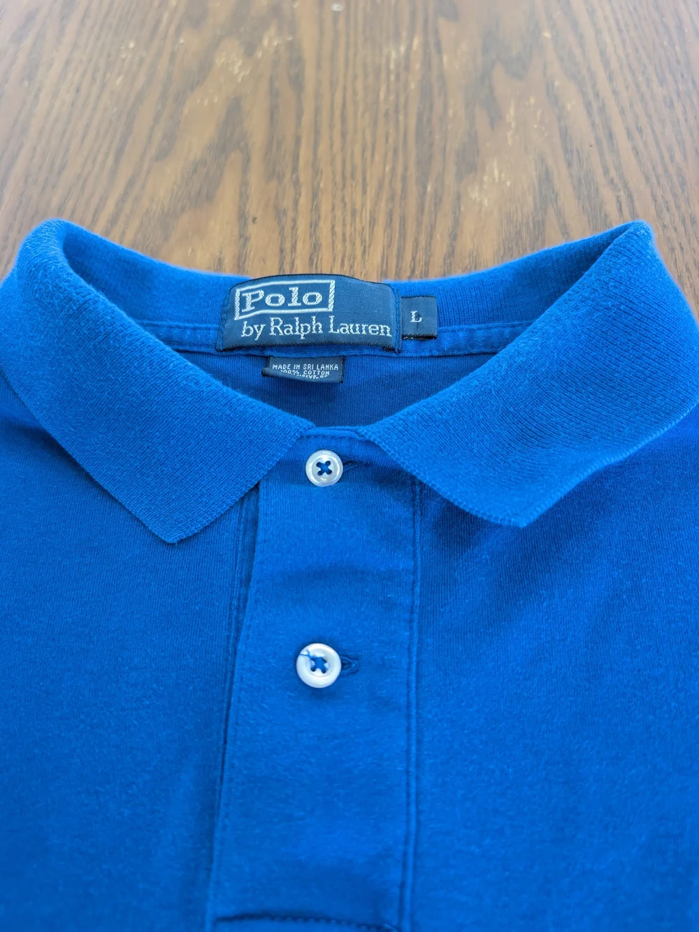 Ralph Lauren Polo Shirt in Royal Blue with Red Pony